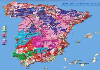 zonas climáticas españa