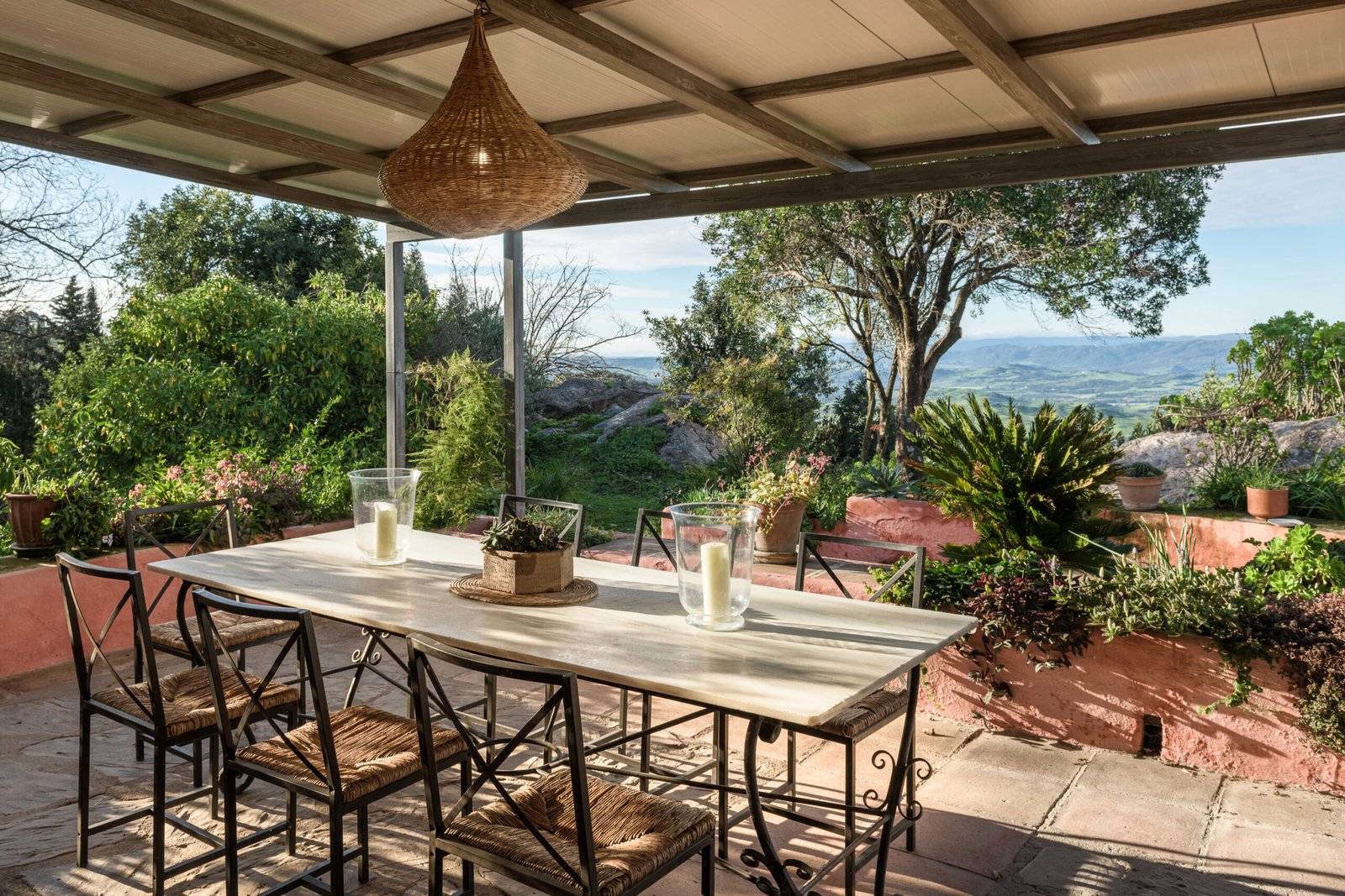 Main house terrace