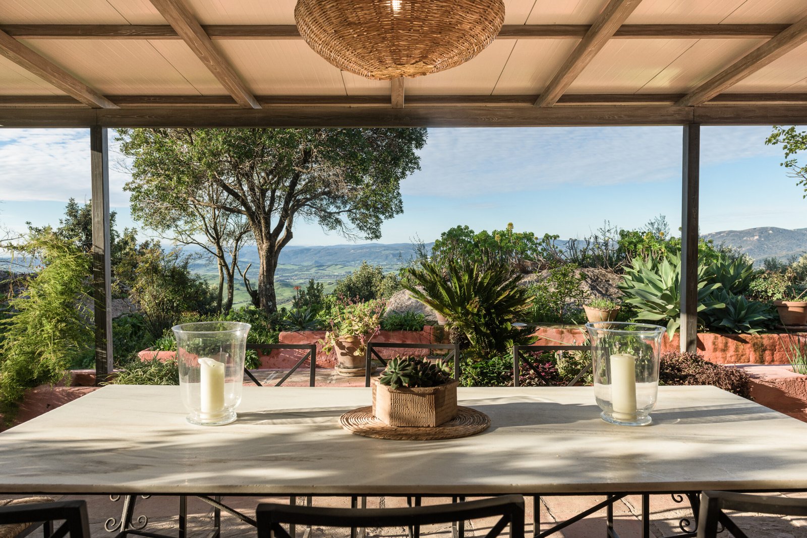 View from terrace