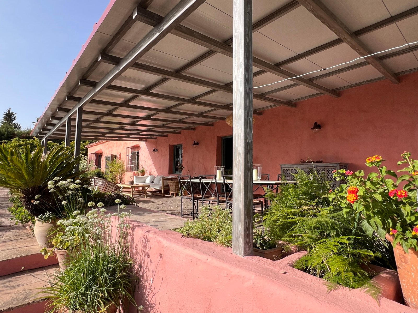 Main house terrace