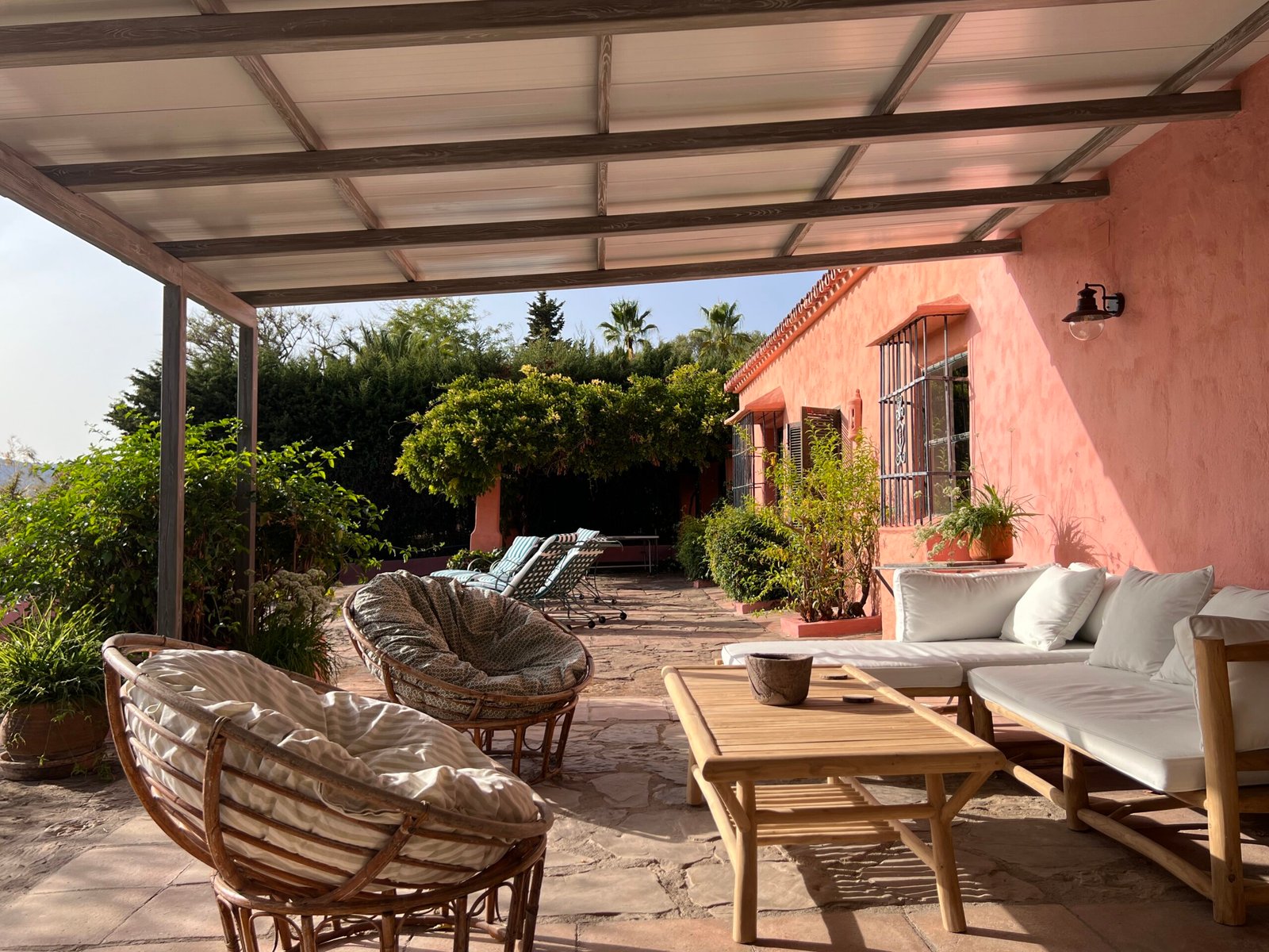 Main house terrace