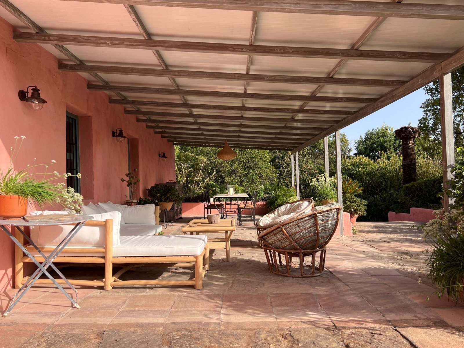 Main house terrace