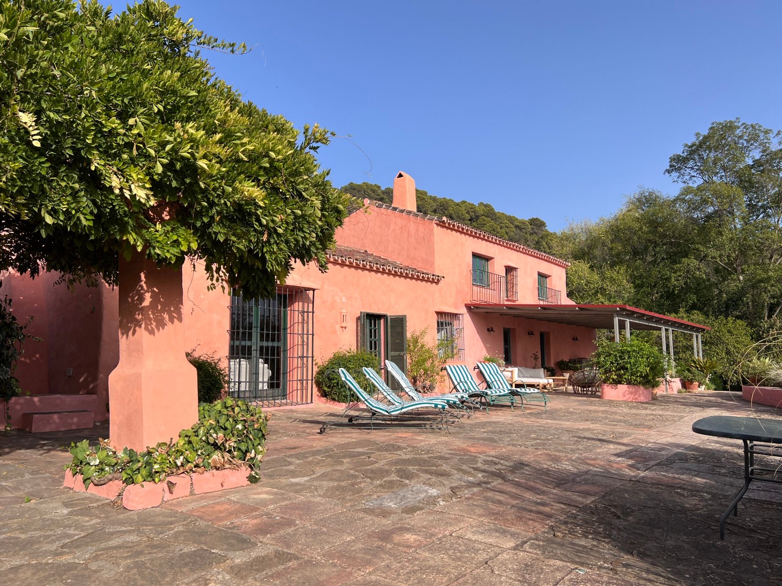 Main house terrace
